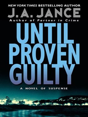 cover image of Until Proven Guilty